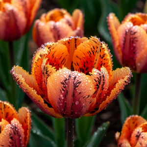 Тюльпан Литл Джем купить по цене от 199р. в интернет-магазине «Посадика» с доставкой почтой в в Дудинкае и по всей России – [изображение №1].